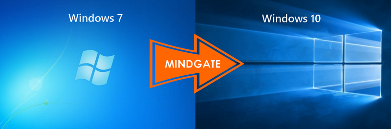 Windows 7 vers Windows 10 Mindgate 800x264